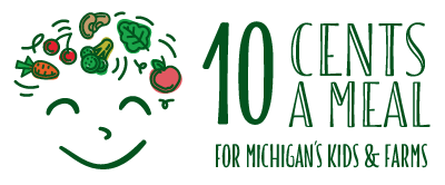 10 cents a meal for kids logo